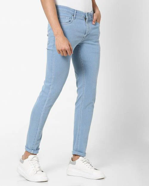 Men Mid-Rise Skinny Fit Jeans