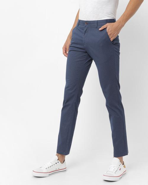 Slim Fit Chinos with Insert Pockets