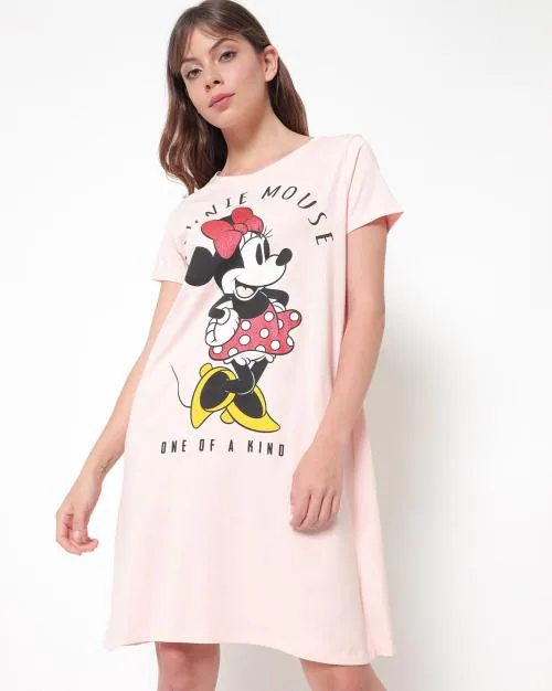 Minnie Mouse Print Nightshirt