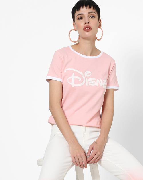 Disney Print Round-Neck T-shirt