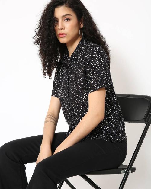 Micro Print Shirt