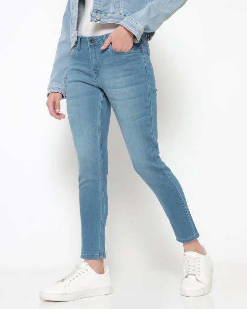 Cropped Skinny Jeans