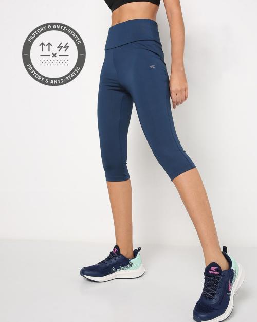 Capris with Elasticated Waist