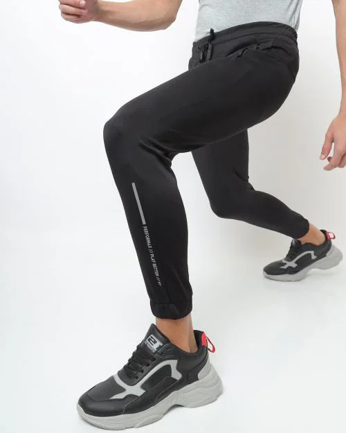 Quick-Dry Joggers with Placement Print
