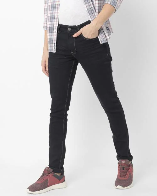 Men Mid-Rise Skinny Fit Jeans