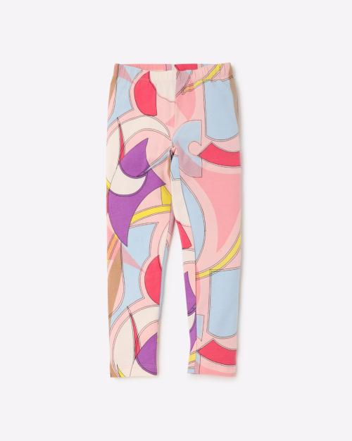 Printed Leggings with Elasticated Waist