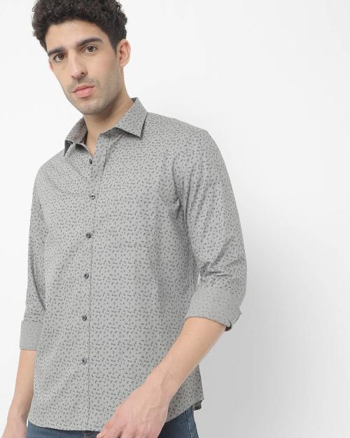 Micro Print Shirt