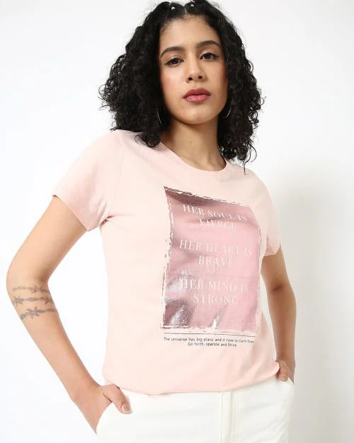 Graphic Print Slim Fit T-shirt