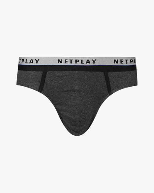 Briefs with Logo Waistband