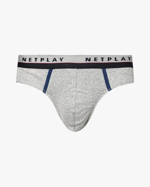 Briefs with Logo Waistband