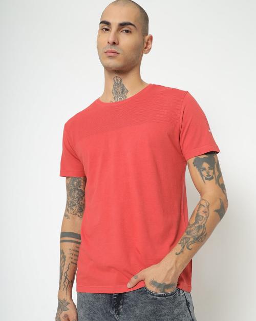 Buy Slim Fit CrewNeck Tshirt Online at Best Prices in India JioMart.