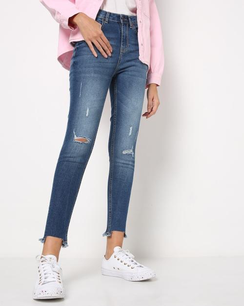Skinny Fit High-Rise Jeans