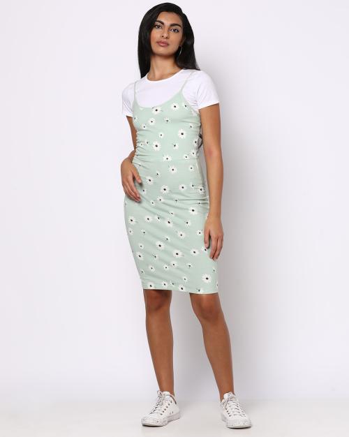 Floral Print Sheath Dress