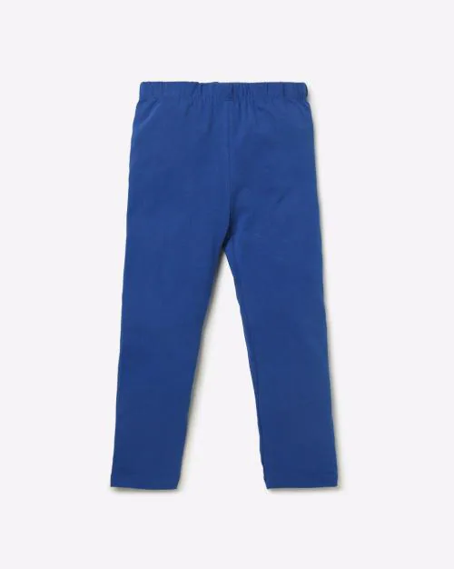 Flat-Front Capris with Elasticated Waist