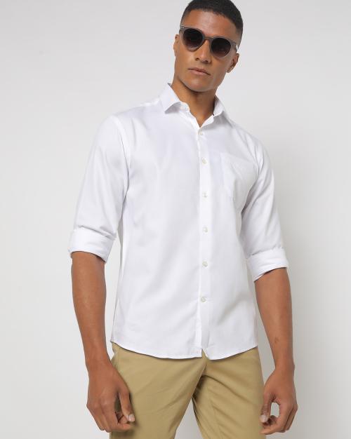 Shirt with Patch Pocket
