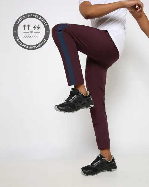 Panelled Track Pants with Insert Pockets