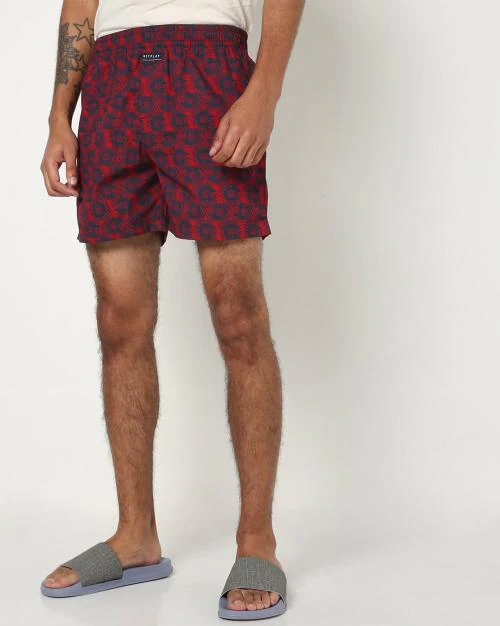 Printed Boxers with Insert Pockets
