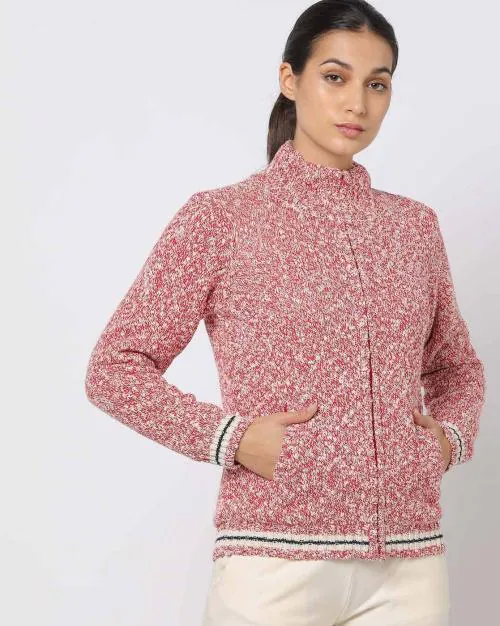 Buy Slub ZipFront Jacket with Insert Pockets Online at Best Prices in