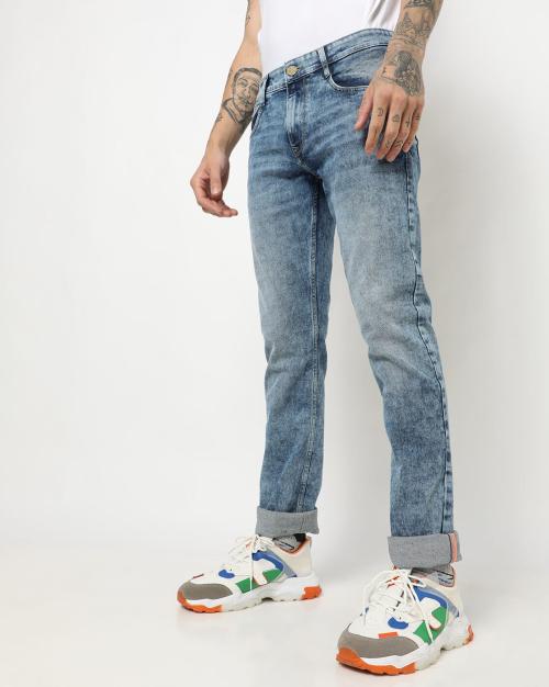 Flat-Front Skinny Fit Jeans