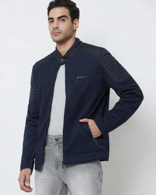 Slim Fit Bomber Jacket