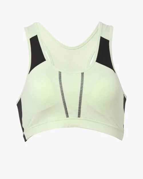 Buy Non Padded Non Wired Cotton Sports Bra SB04 Online at Best Prices