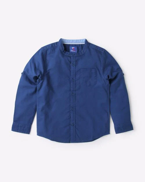 Shirt with Patch Pocket