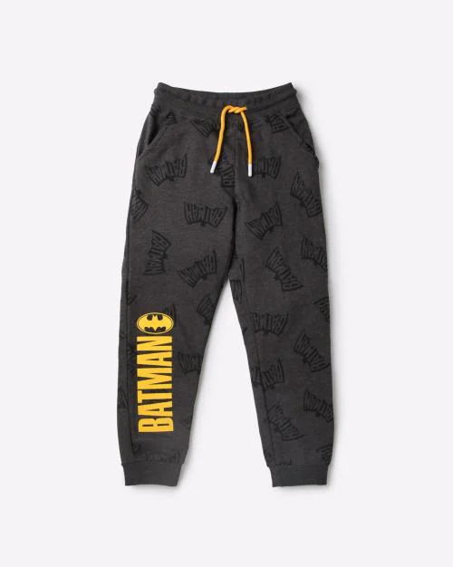 Char Printed Joggers with Elasticated Waist