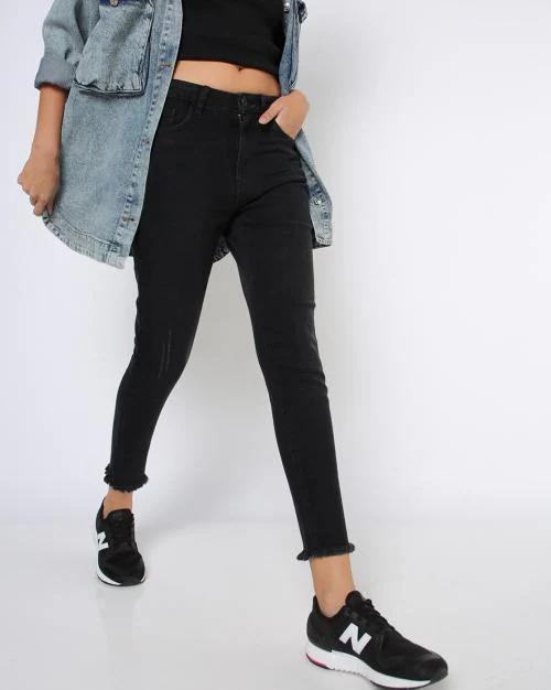 High-Rise Skinny Jeans