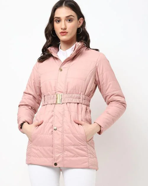 Puffer Jacket with Insert Pockets