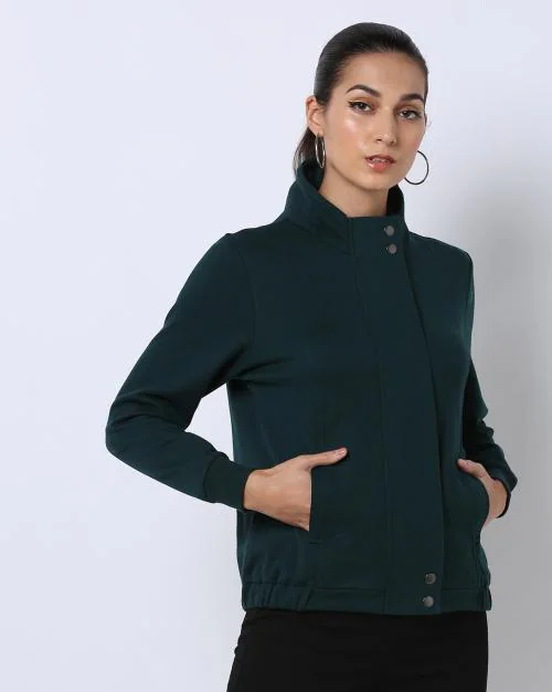 Bomber Jacket with Insert Pockets