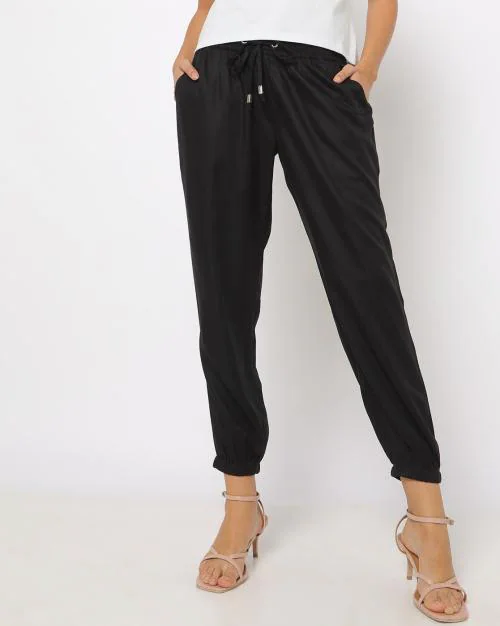 Buy Tapered Fit Jogger Pants with Insert Pockets Online at Best Prices in India JioMart.