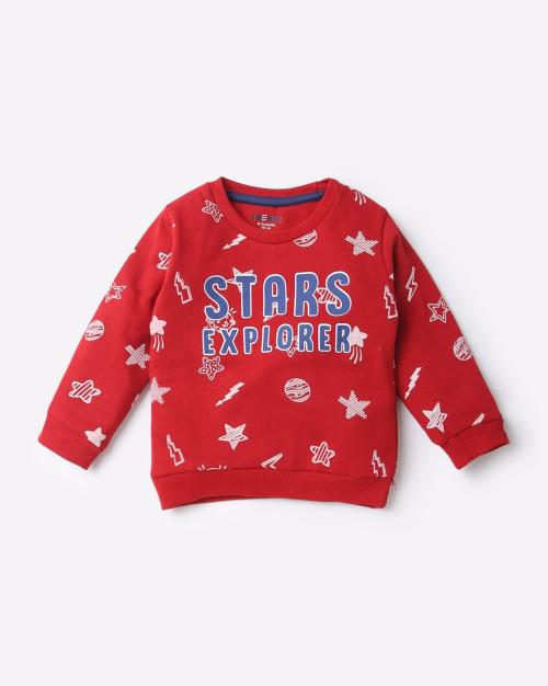 Star Explorer Round-Neck Sweatshirt