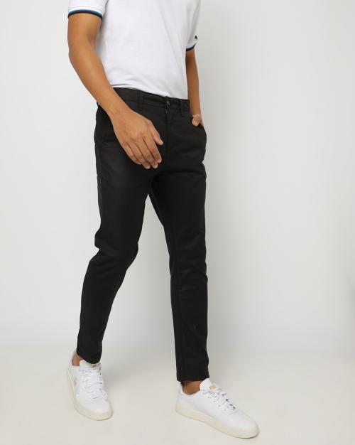 Skinny Fit Flat-Front Chinos