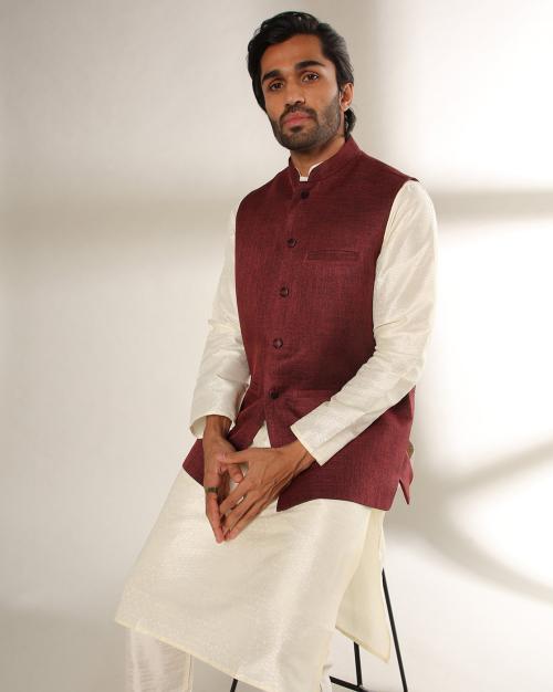 Slim Fit Bandhgala Jacket