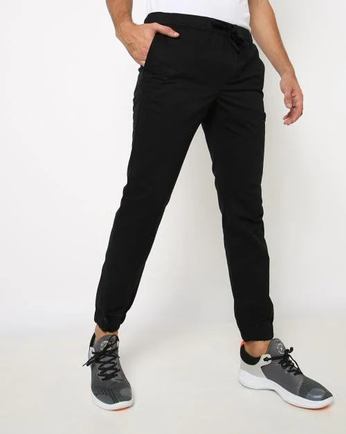 Buy FlatFront Slim Fit Joggers with Insert Pockets Online at Best