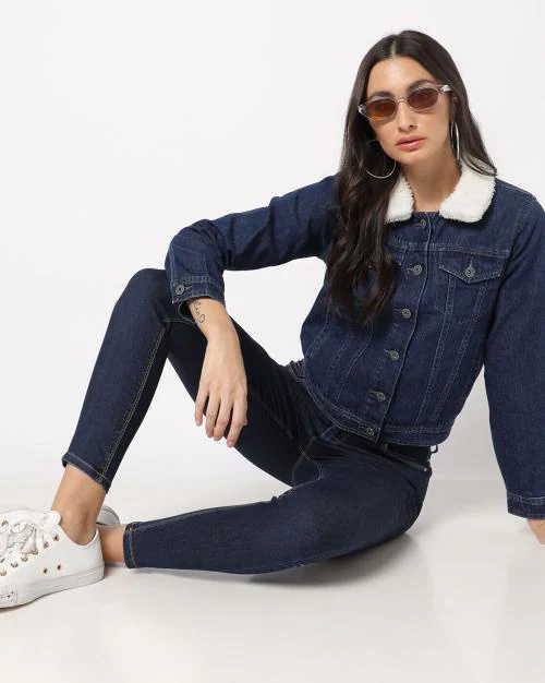 Sherpa Denim Trucker Jacket