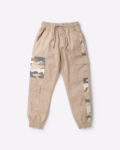 Cargo Jogger Pants with Drawstring Waist