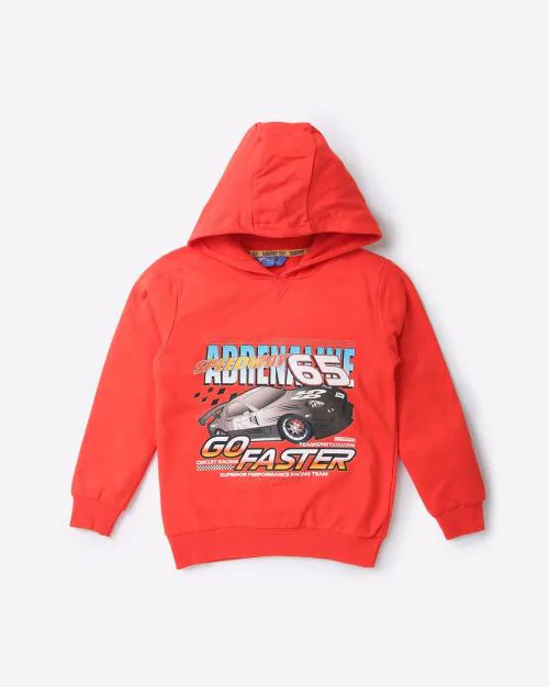 Graphic Print Hoodie