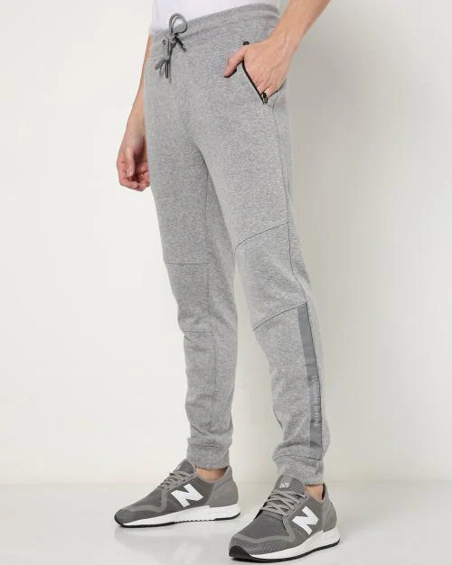 Men Reflective Joggers with Insert Pockets