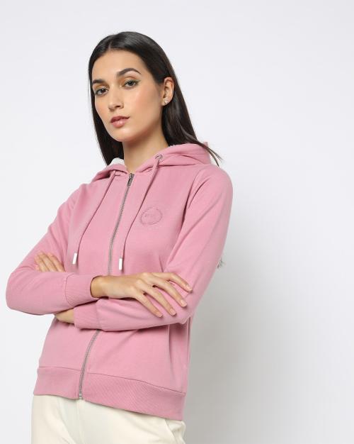 ZipFront Hoodie with Insert Pockets JioMart