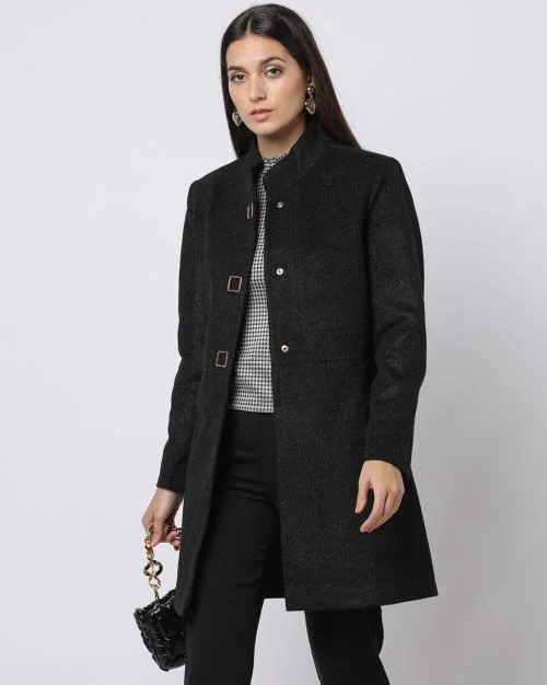 Trench Coat with Insert Pockets