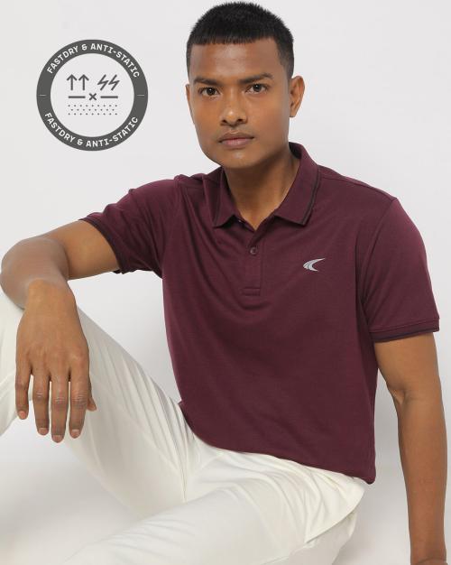 Logo Print Polo T-shirt