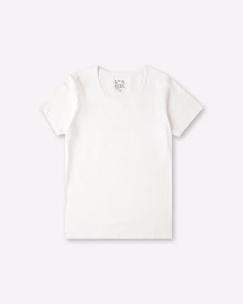 Pure Cotton Round-Neck Vest