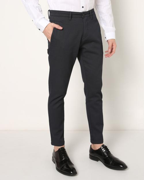 FlatFront Trousers with Insert Pockets JioMart