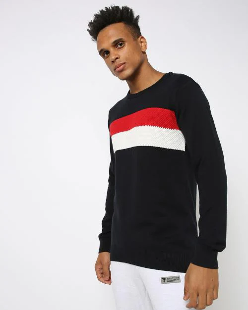Striped Slim Fit Pullover