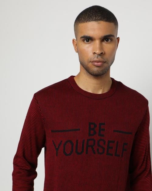 Ribbed Crew-Neck Pullover