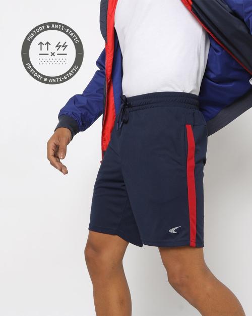 Shorts with Contrast Taping