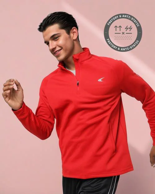 High-Neck Jacket with Insert Pockets