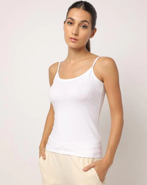 Strappy Camisole with Adjustable Straps