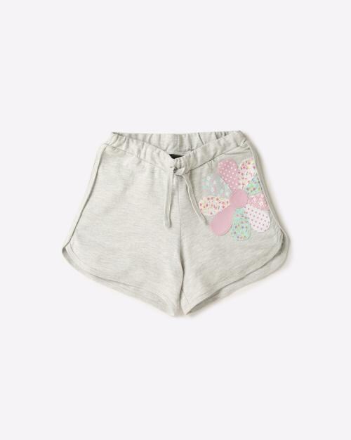 Shorts with Drawstring Waistline